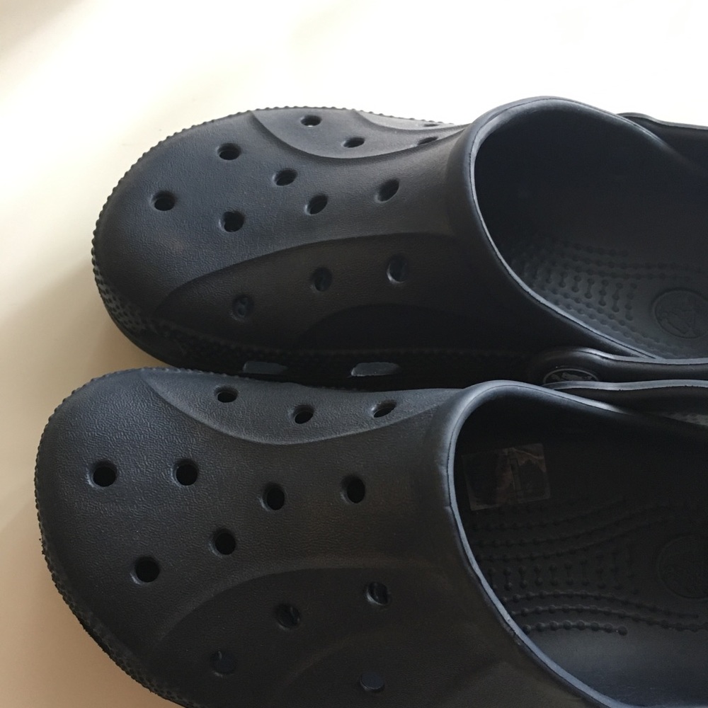 Dark Navy Boys Crocs